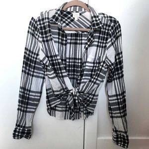 J Crew lightweight flannel
